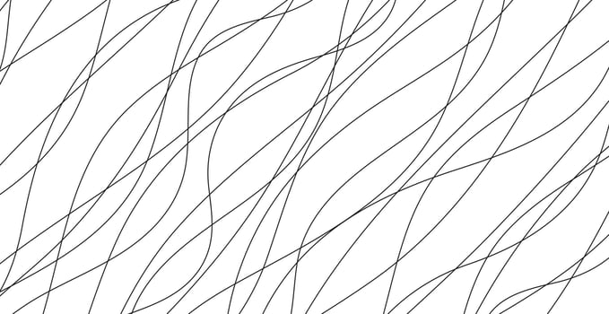 Hand drawn lines. Abstract pattern wave simple seamless, smooth pattern, web design, greeting card, textile, Technology background, Eps 10 illustration vector