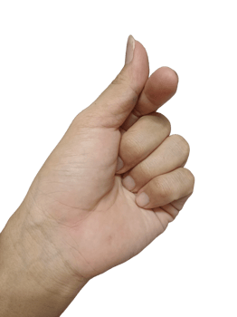 Hand Pinching Gesture png