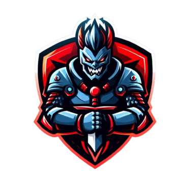 e-sports team gaming mascot logo illustration png