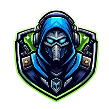 e-sports team gaming mascot logo illustration png