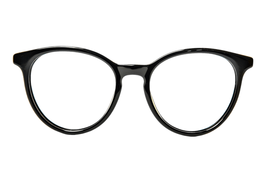 Black Eyeglasses isolated png