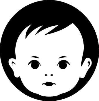 Baby - Minimalist and Flat Logo - illustration vector