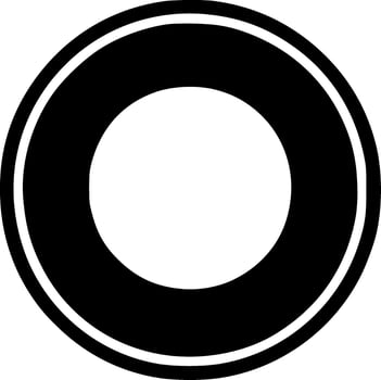 Circle - Minimalist and Flat Logo - illustration vector