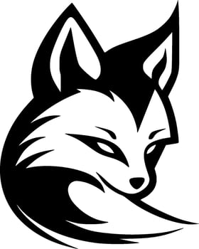 Fox - Minimalist and Flat Logo - illustration vector