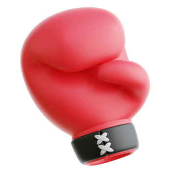 Boxing Gloves 3d Illustration png