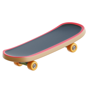 Skateboard 3d Illustration png
