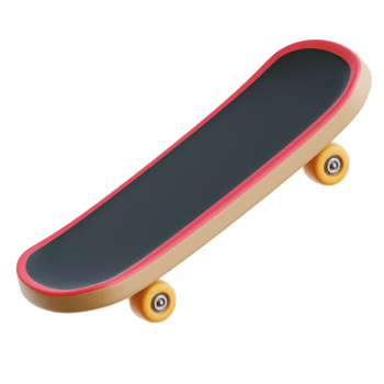 Skateboard 3d Illustration png
