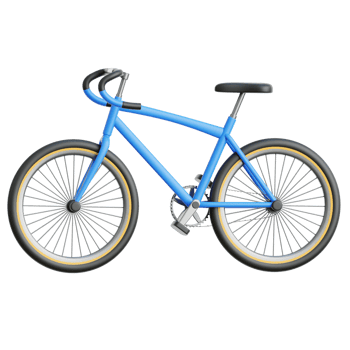 Bicycle 3d Illustration png