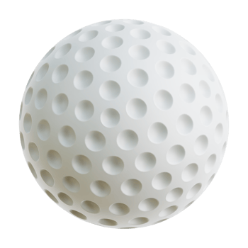 Golf Ball 3d Illustration png