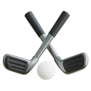 Golf 3d Illustration png