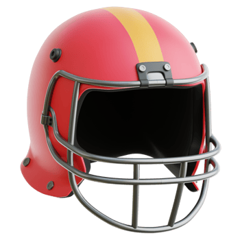 Football Helmet 3d Illustration png