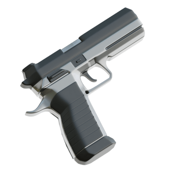 Pistol 3d Illustration png