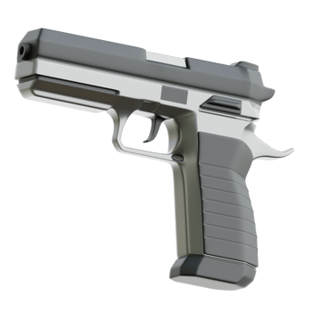 Pistol 3d Illustration png