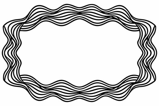 Elegant Frame Design with White Background, Illustration, Cartoons, Clipart, Line Art, Elegant frame design with white background, perfect for illustrations, cartoons, clipart, and line art vector