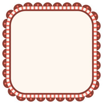 Abstract geometric elements decoration on square frame isolated graphic illustration. png