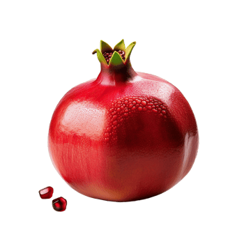 Without Background Red Pomegranate png