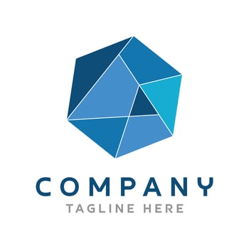 Geometric Logo Design vector
