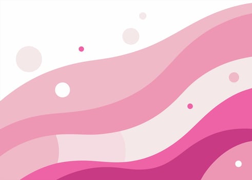 Elegant pink abstract background with fluid shapes and soft gradients, perfect for modern designs. vector