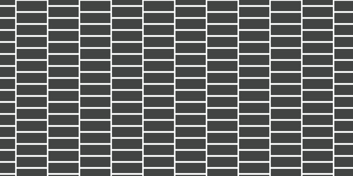 Black bricks pattern design illustration vector