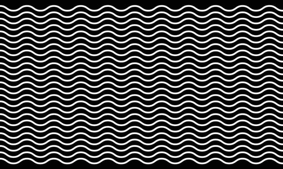 Abstract black and white optical lines pattern,wave stripe abstract geometric covers wavy lines design. vector