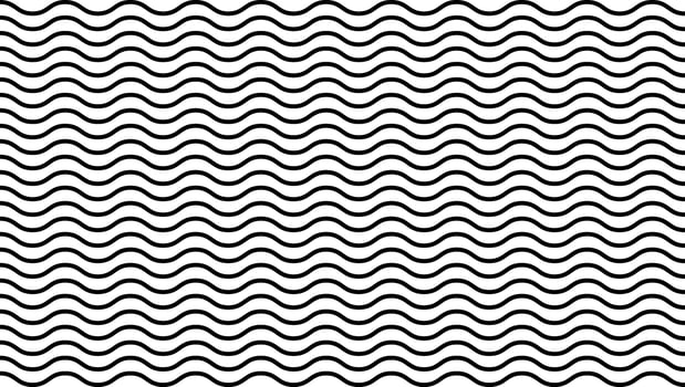 Abstract black and white optical lines pattern,wave stripe abstract geometric covers wavy lines design. vector