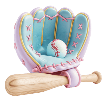 A Tiny Baseball Glove Dreams of the Big Leagues png