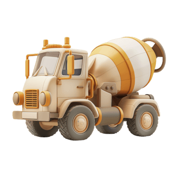Ready For The Big Pour A Cartoon Cement Mixer png