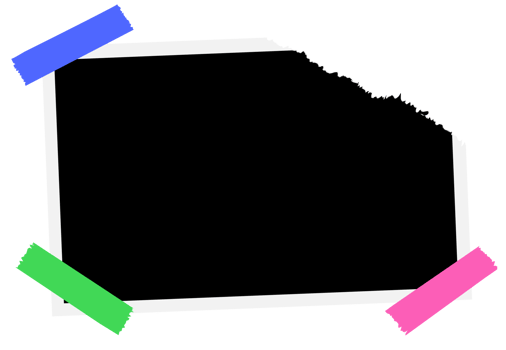 Photo frame for pictures with piece png