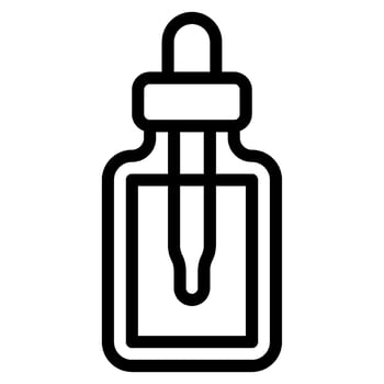 Serum cosmetic beauty icon illustration vector