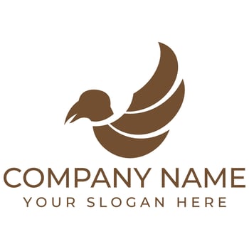 bird logo illustrations design icon logo vector