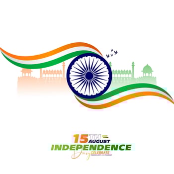 78th Indian Independence Day 15th August Social Media Post, Poster, Banner, Web Banner , Print Design vector