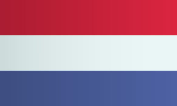 Netherlands national flag. Holland, Amsterdam. illustration vector