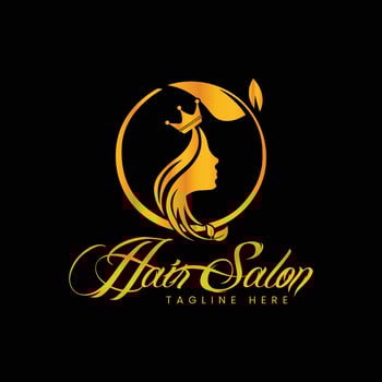 Beauty salon logo vector