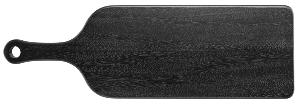 Empty Black Wooden cutting board isolated png