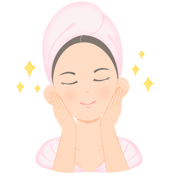 Clear and acne free skin png