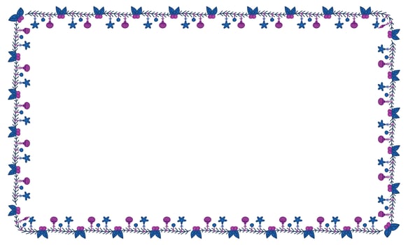 Frame template for christmas season celebration christmas wreath concept vector