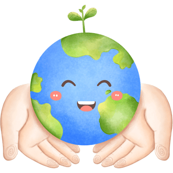 Happy earth day png