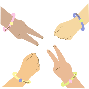Friendship hand gestures png