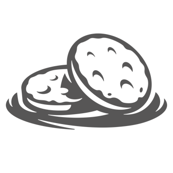 Cookie hand drawn retro icon png