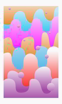 Abstract Portrait background Gradient Color Backgrounds vector