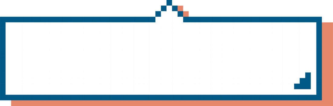 8bit retro game pixel speech bubble balloon icon sticker memo keyword planner text box banner png