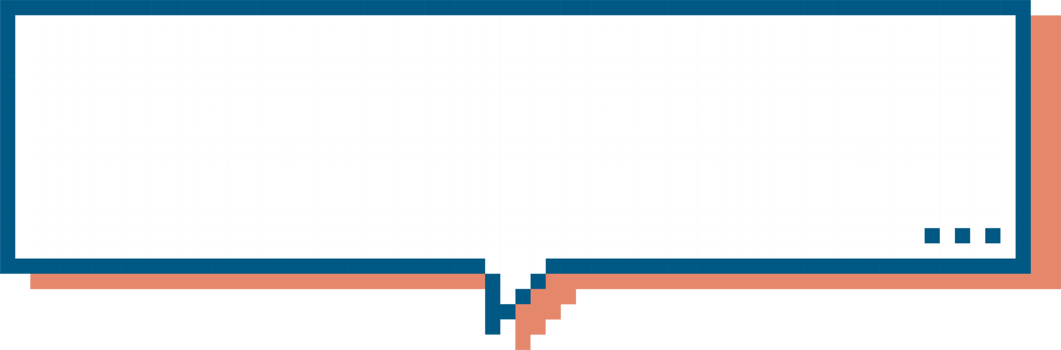 8bit retro game pixel speech bubble balloon icon sticker memo keyword planner text box banner png