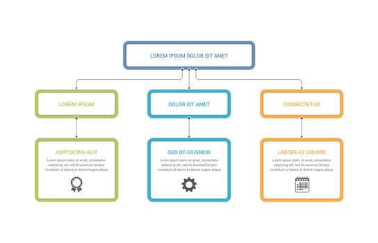 Flow Chart Template vector