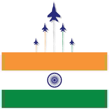 happy independence day India. vector