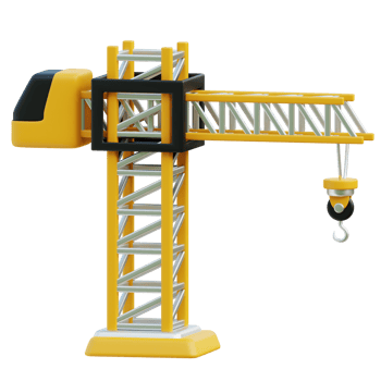 Crane 3D icon png