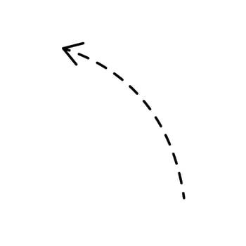 Collection different types of arrows sign. vector