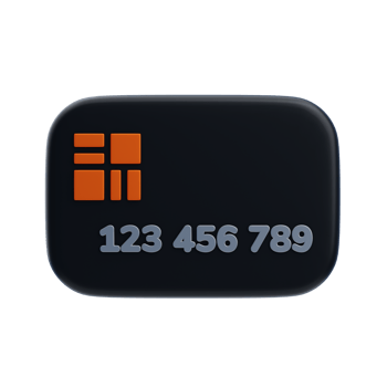 Debit Card 3D Icon. Atm Card 3D Icon png