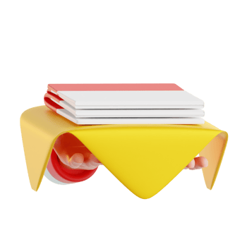 Independence Day Indonesia 3D Icon png