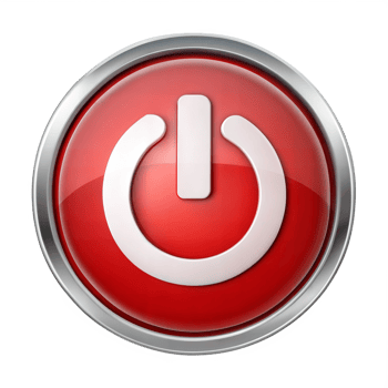 Power button icon symbolizing energy and control png