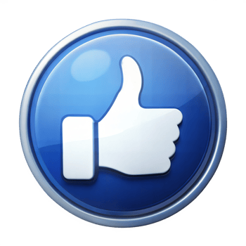Thumbs up icon symbolizing approval and positive feedback png